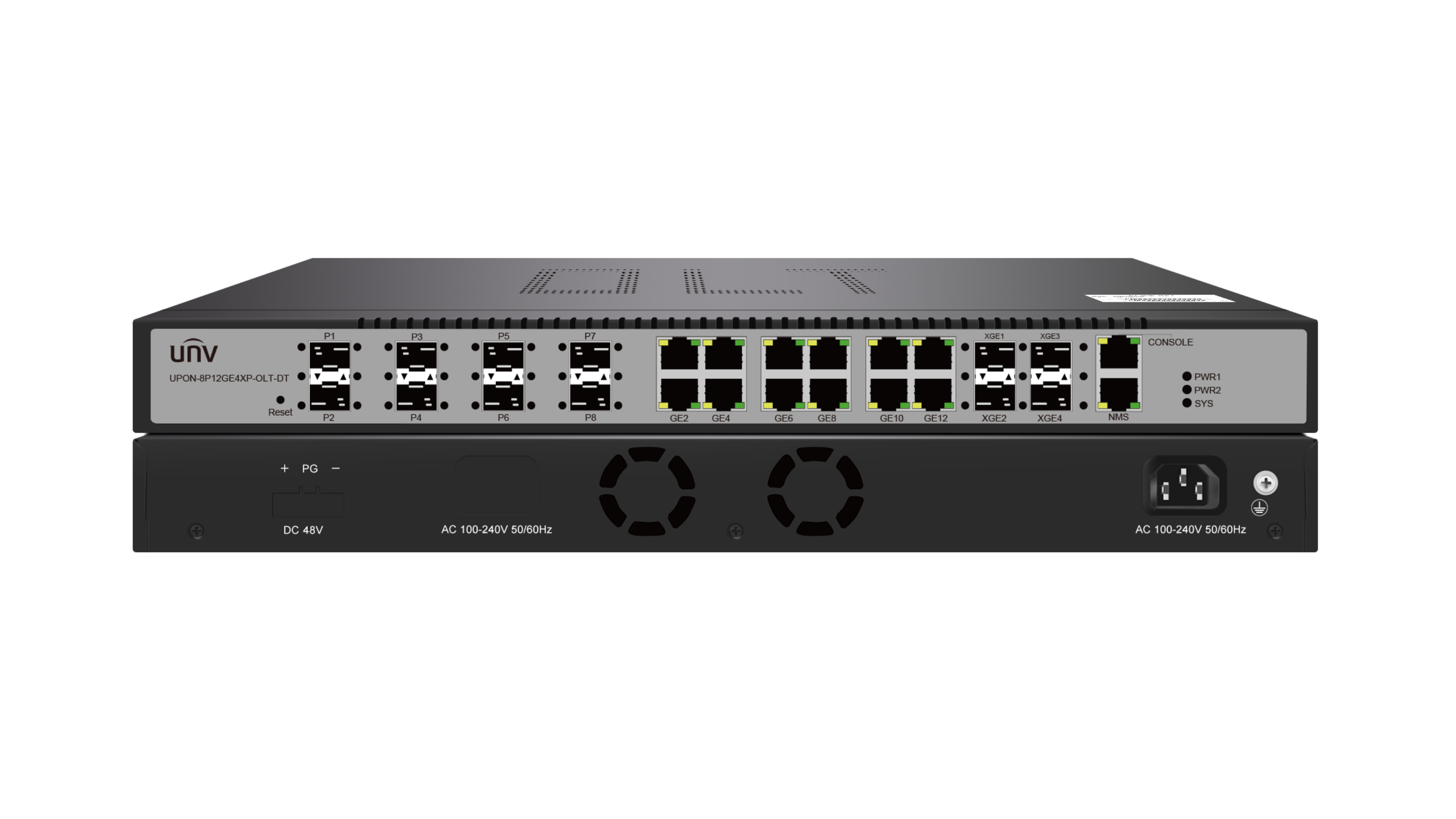 UPON-8P12GE4XP-OLT-DT